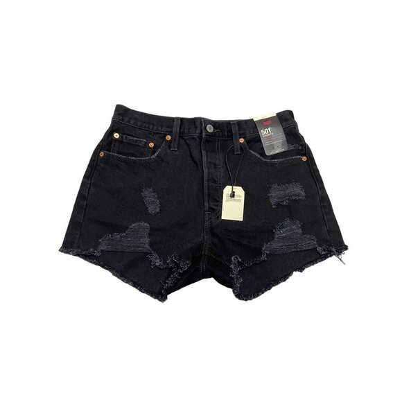 NWT Levi’s 501 Original Black Jean Short-sz 29 - Picture 3 of 11